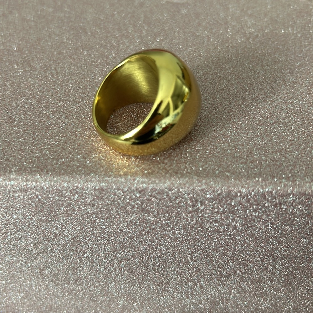 Gold Bubble Ring - image 3
